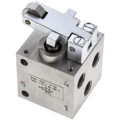 R-514. 5/2-way limit valve with Roller lever, G 1/4"