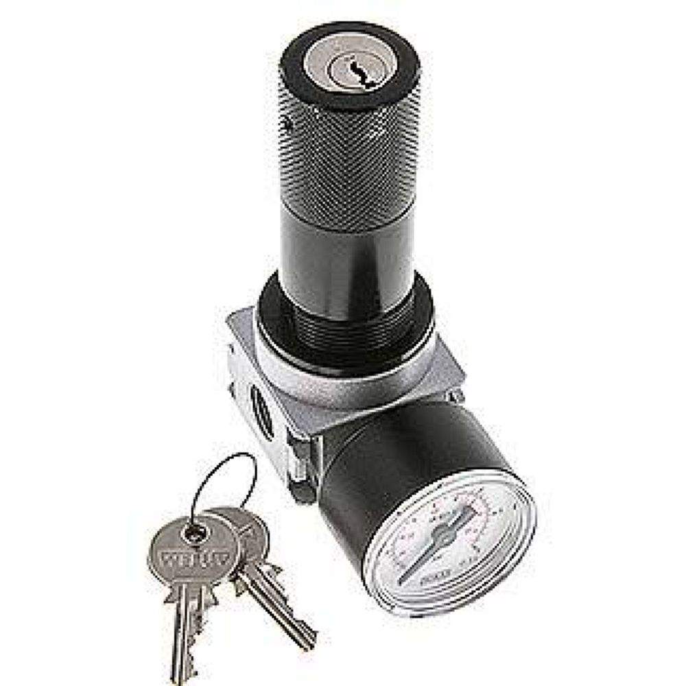 RB 014-3 K Multifix Druckregler, abschließbar, Reihenmont. G 1/4", 0,1-3bar, Multifix 0