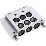 Airtec RF-09-E2. End plate with two valve seats