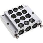 Airtec RF 09 Z4. Zwischenplatte mit vier Ventilplätzen
