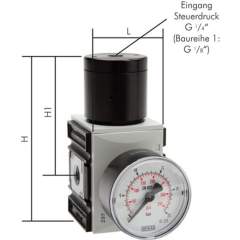 RF 10 F Futura Druckregler (Volumenbooster), G 1", Futura 4