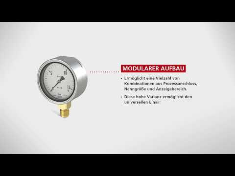 Manometer in Robustausführung