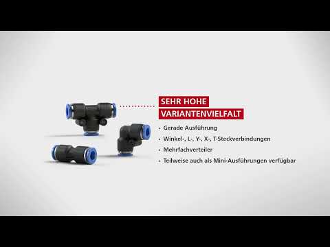 Schnellsteckverbindungen »Blaue Serie«