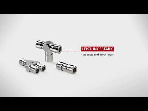 Schnellsteckverbindungen »NonPlusUltra«