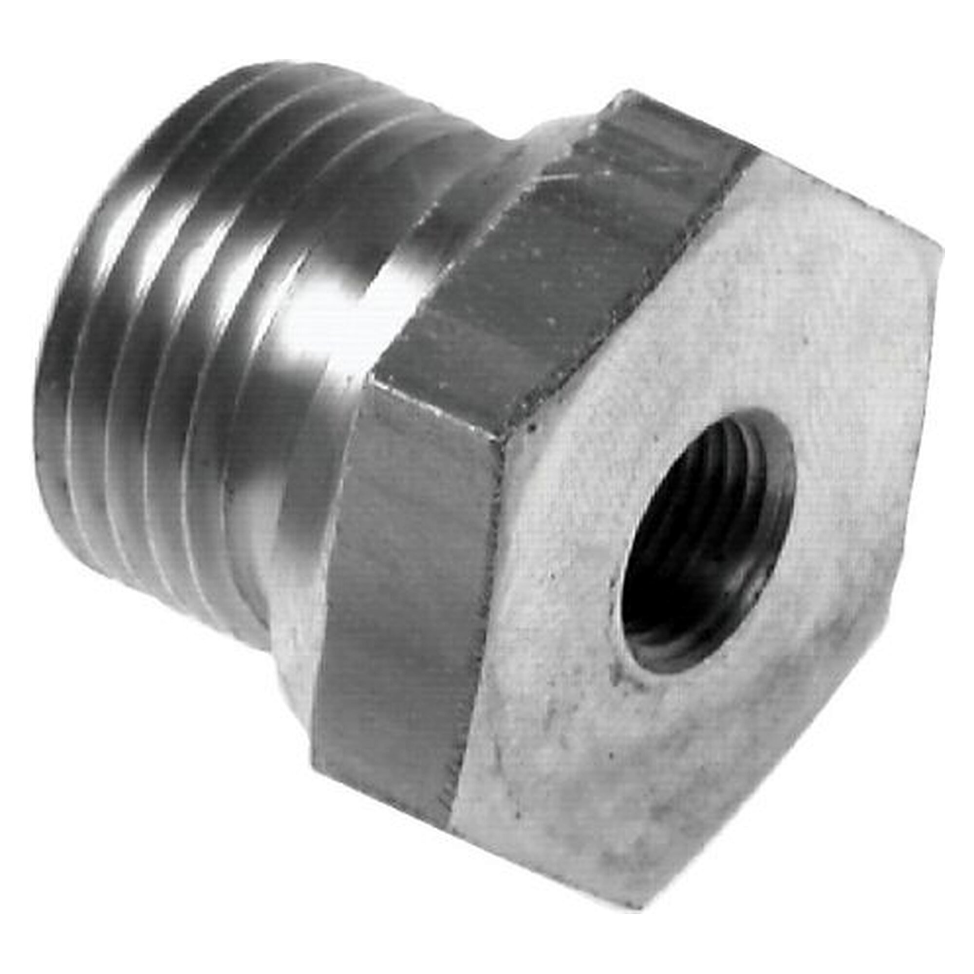 Hydraulik-Reduzierung, Außengewinde G 2" auf Innengewinde G 1", PN 250 bar, Edelstahl 1.4571