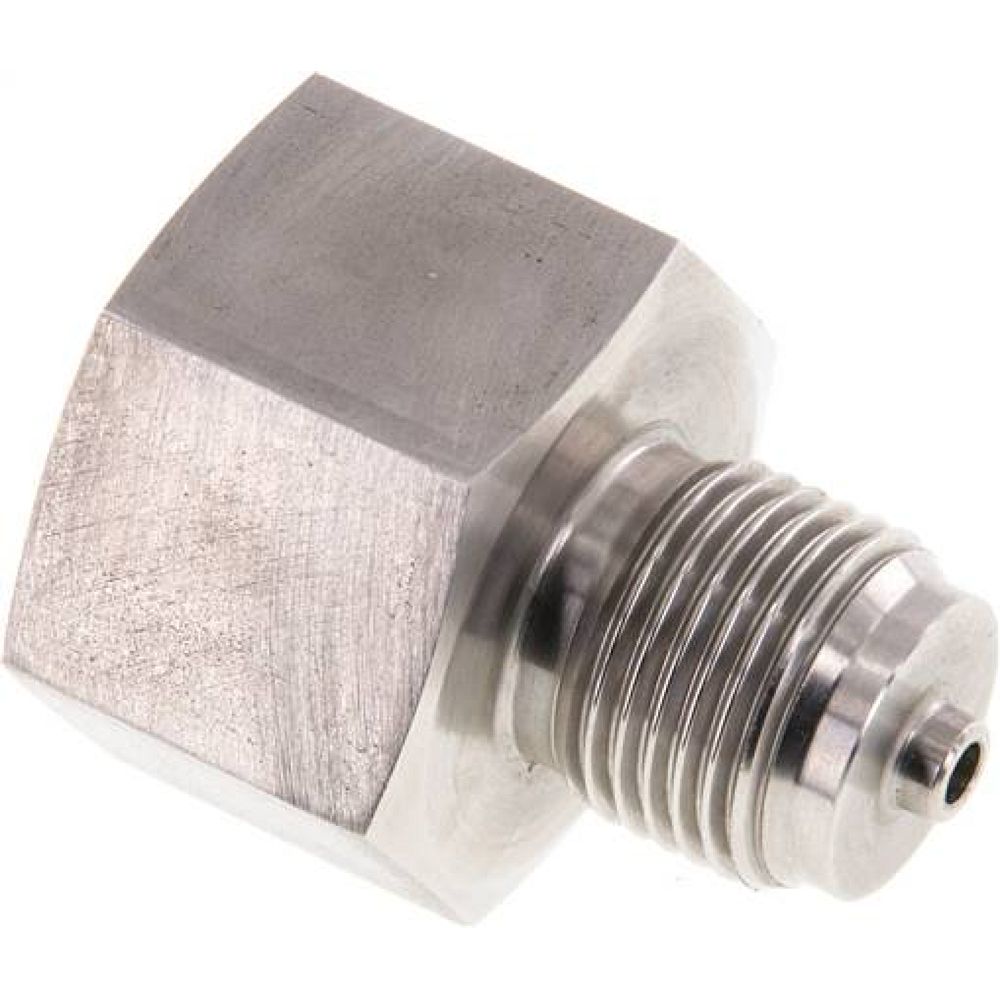 RN MANO 1234 ES Manom.-Reduzierung G 1/2"(AG)-G 3/4"(IG). 1.4571, 45mm