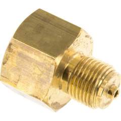 Wika RN MANO 1234 MS Manom.-Reduzierung G 1/2"(AG)-G 3/4"(IG). Messing, 45mm