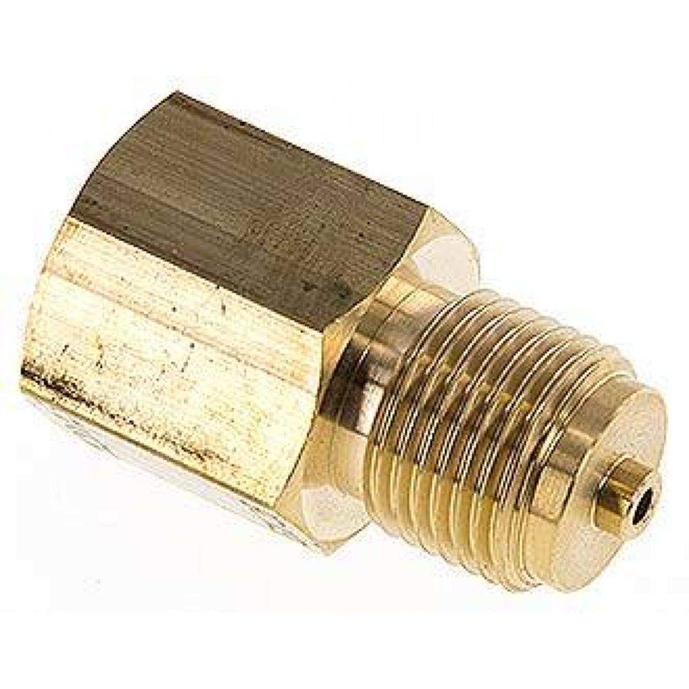 Wika RN MANO 12M2015 MS Manom.-Reduzierung G 1/2"(AG)-M 20x1,5(IG). Messing, 46mm