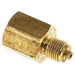 Wika RN MANO 1438 MS Manom.-Reduzierung G 1/4"(AG)-G 3/8"(IG). Messing, 37mm