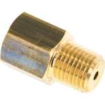 Wika RN MANO 14NPT14G MS * Manom.-Reduzierung NPT 1/4"(AG)-G 1/4"(IG). Messing, 30mm