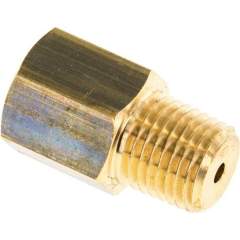 Wika RN MANO 14NPT14G MS * Manom.-Reduzierung NPT 1/4"(AG)-G 1/4"(IG). Messing, 30mm