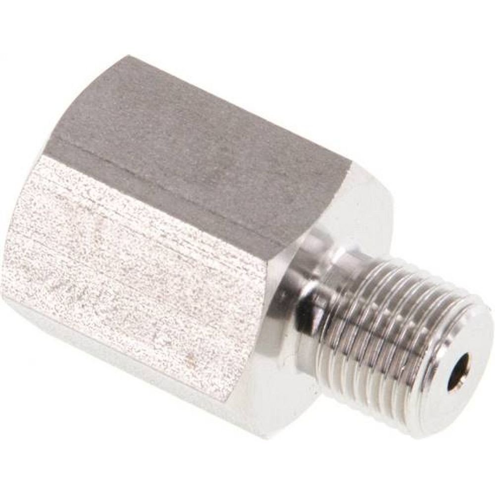 RN MANO 1814 ES * Manom.-Reduzierung G 1/8"(AG)-G 1/4"(IG). 1.4571, 25mm