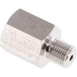 RN MANO 1814 ES * Manom.-Reduzierung G 1/8"(AG)-G 1/4"(IG). 1.4571, 25mm