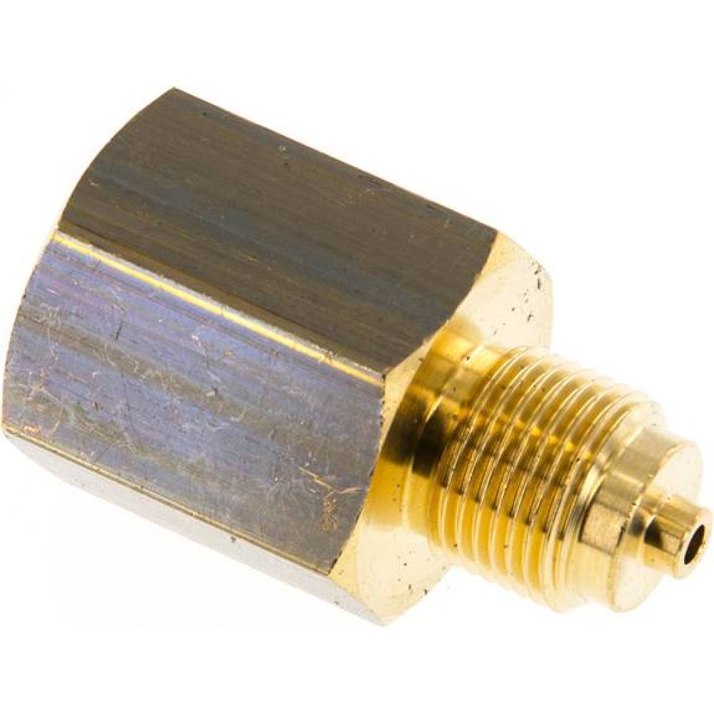 Wika RN MANO 3812 MS Manom.-Reduzierung G 3/8"(AG)-G 1/2"(IG). Messing, 45mm