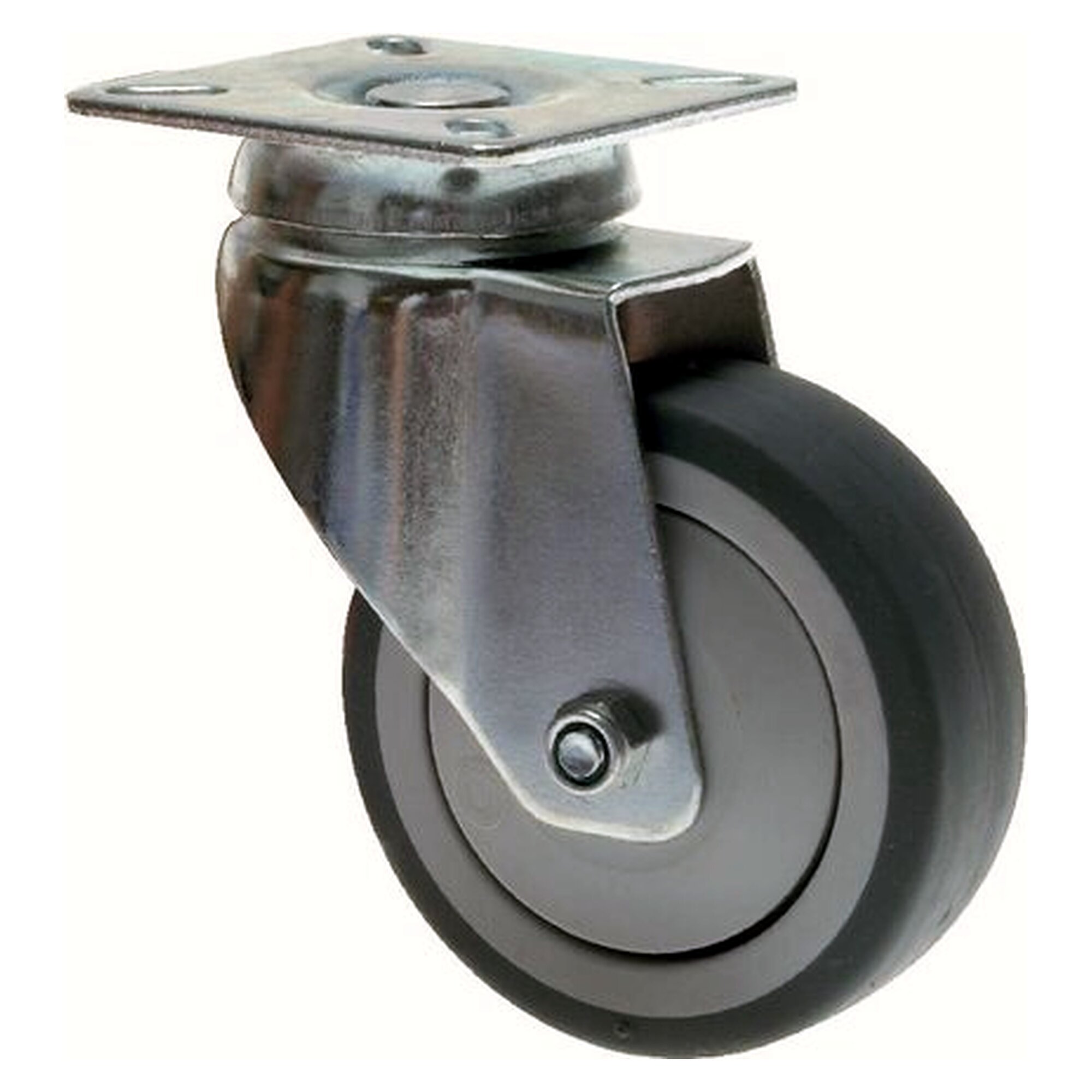 Apparaterolle, Lenkrolle, 75mm, Tragfähigkeit statisch 50 kg