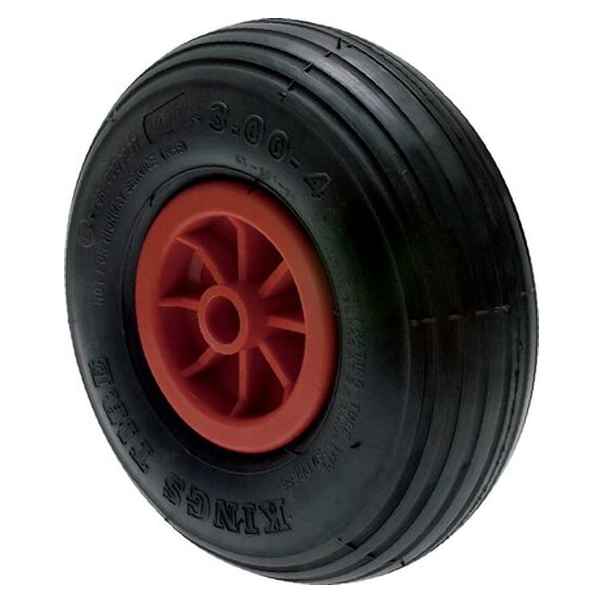 Wheel, PU (puncture-proof), with plain bearing, 400mm, static load capacity 200 kg
