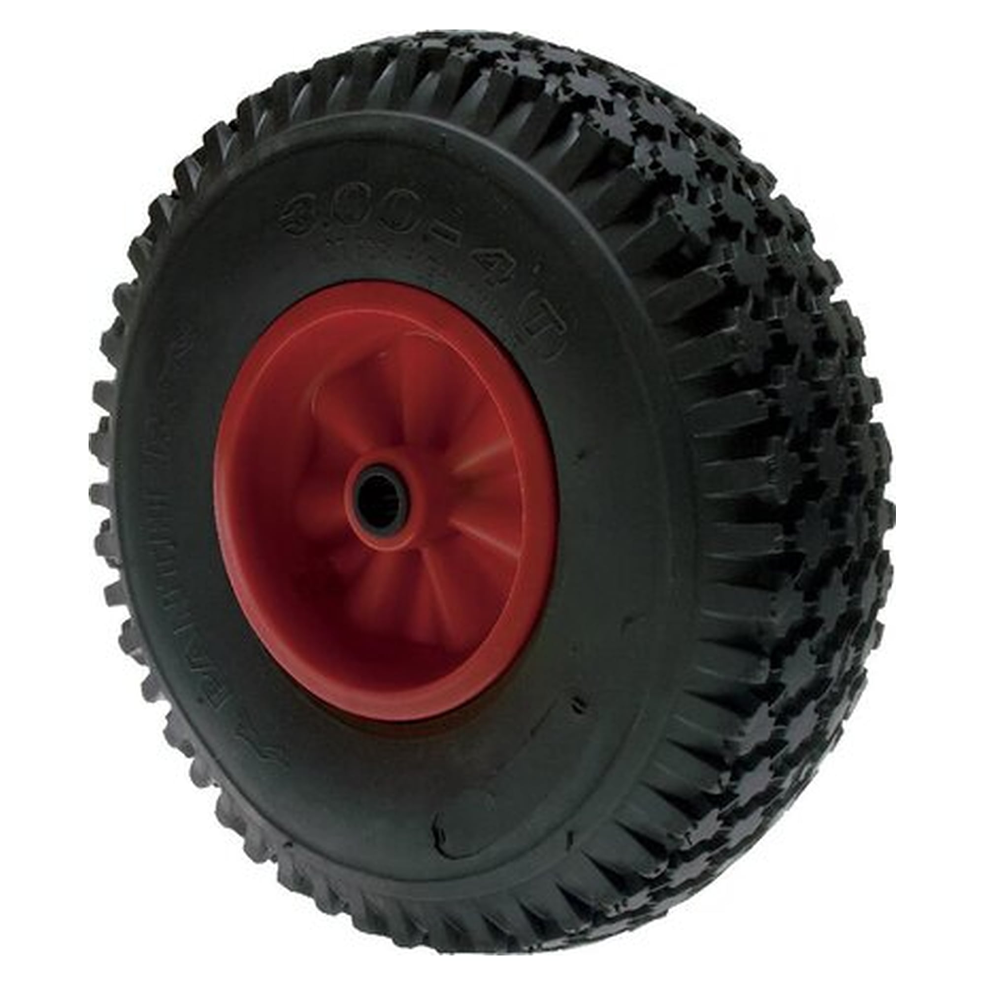 Wheel, pneumatic, plastic rim with roller bearing, 260mm, static load capacity 170 kg, Stolle