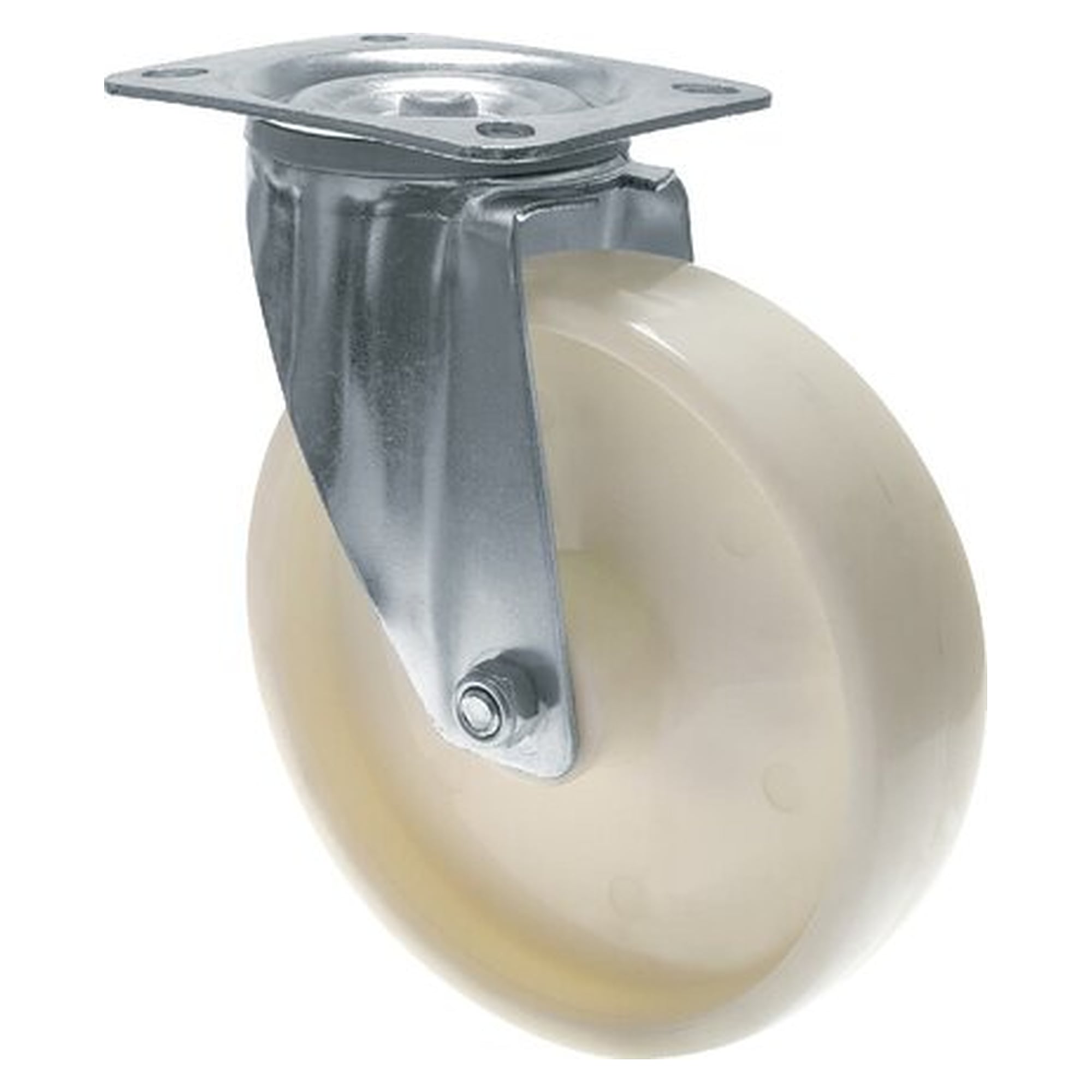 Kunststoffrolle, 100mm, Lenkrolle, Tragfähigkeit statisch 150 kg