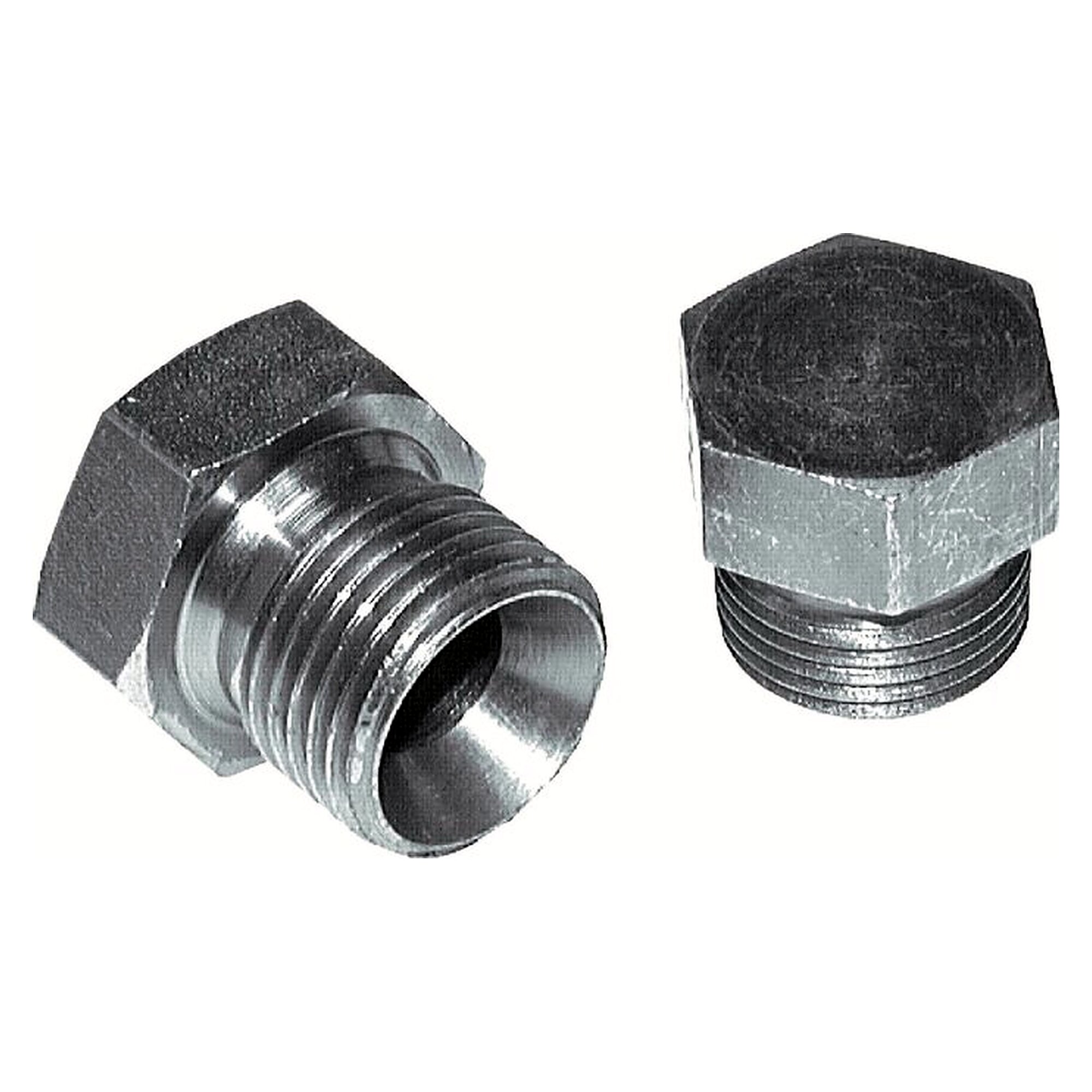 Verschlussverschraubung, mit 60°-Kegel, Gewinde G 2", PN 75 bar, Edelstahl V4A