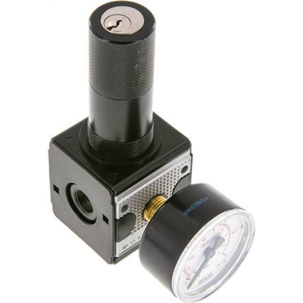 RP 14-3 K Multifix Präzisionsdruckregler, abschließbar,G 1/4" 0,1-3bar