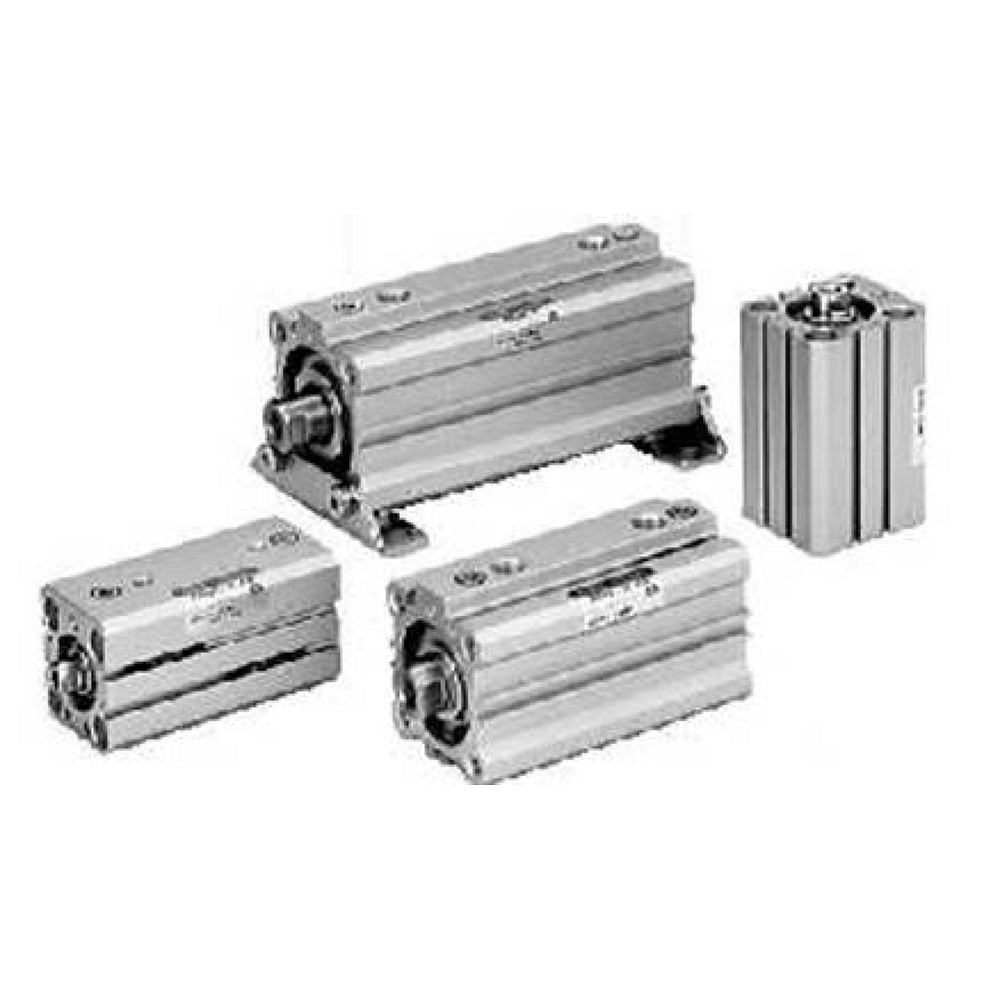 SMC RDQA50TF-100. R(D)Q, Kompaktzylinder mit pneumatischer Dämpfung