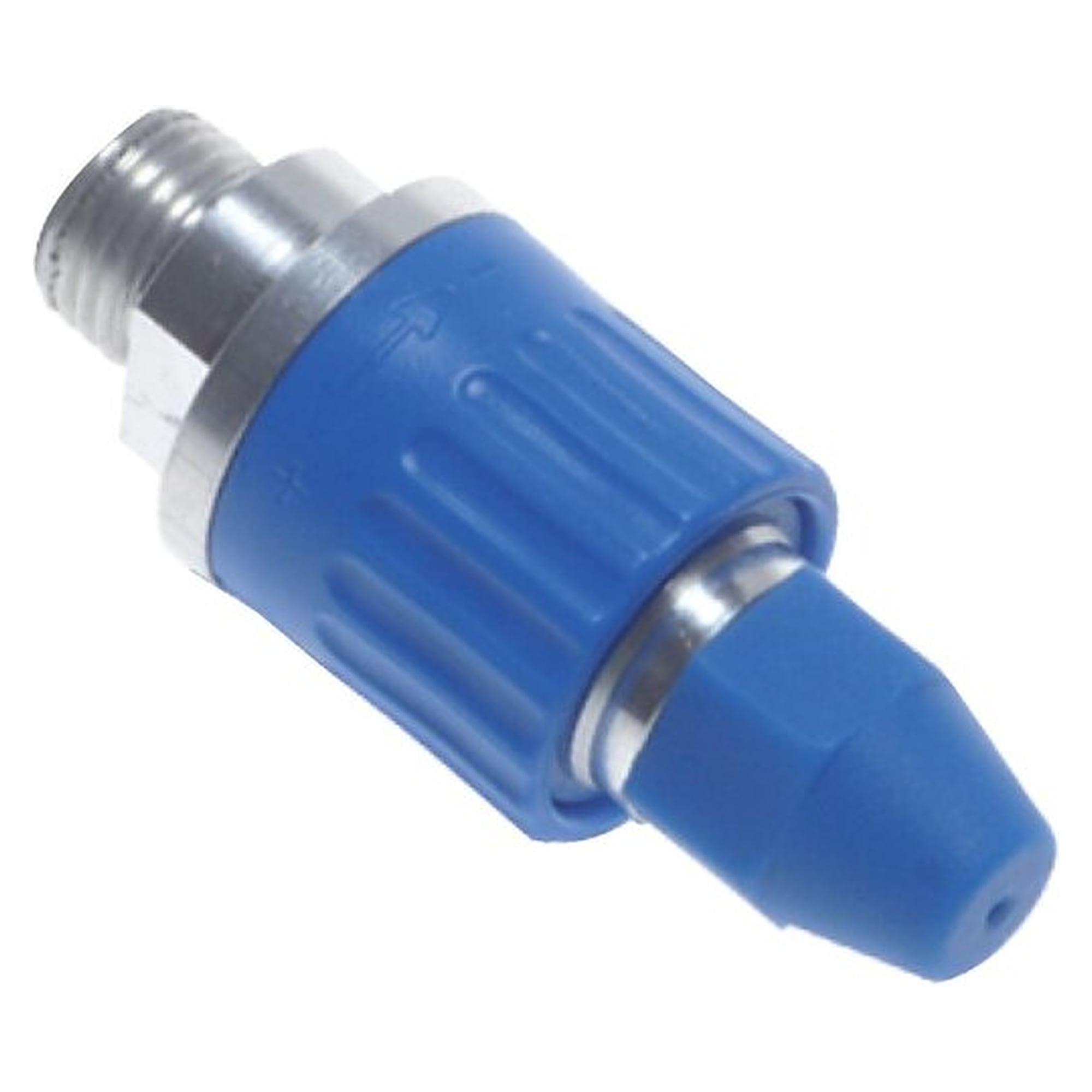 Regulierdüse für Blaspistole, M 12x1,25 (AG), Aluminium / POM, Düsenbohrung 1,5 mm