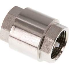 RUCK-10-MSV-E. check valves (light), G 1", PN 12, Nickel-plated brass