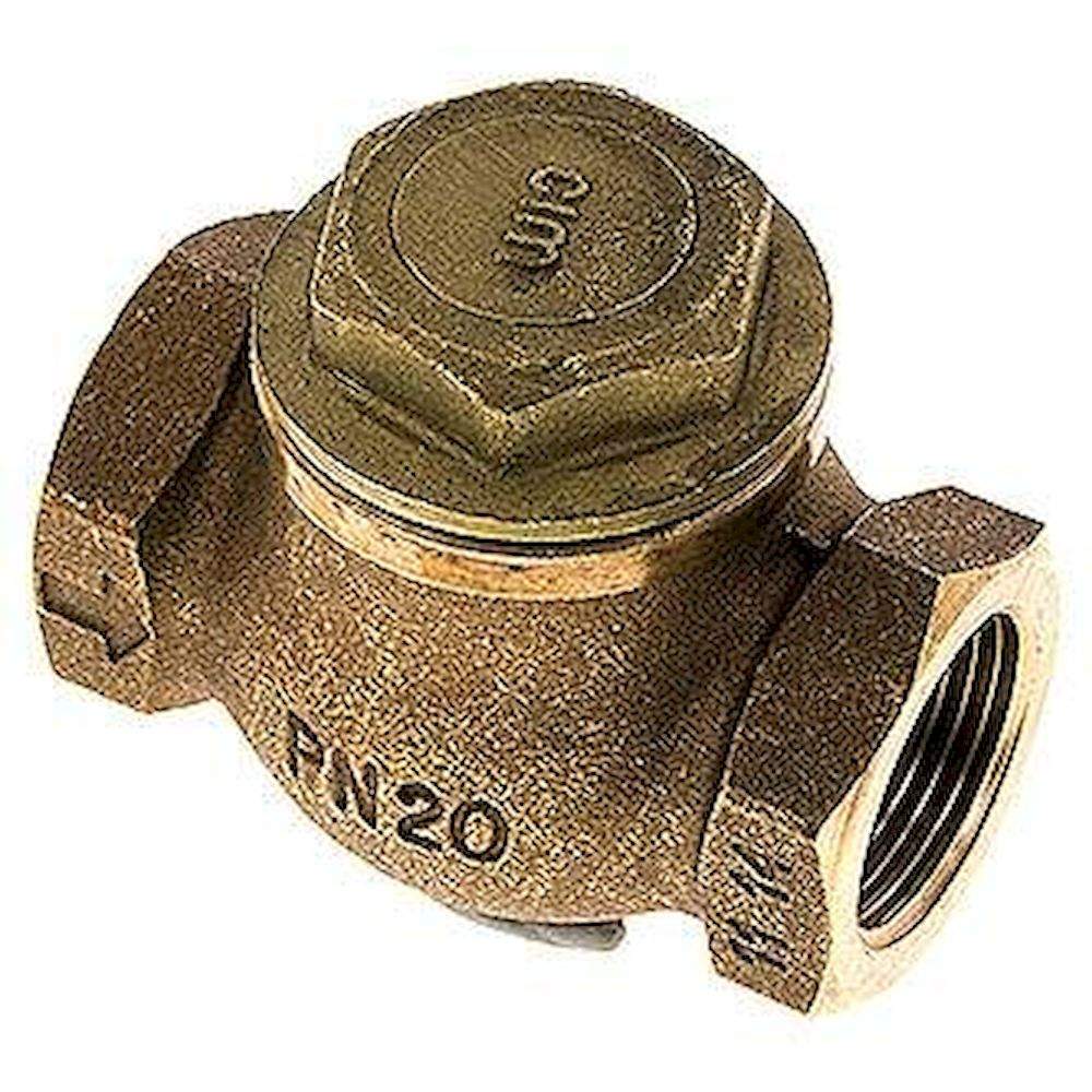 RUCK-10-S. check valves (heavy), G 1", PN 20, red bronze