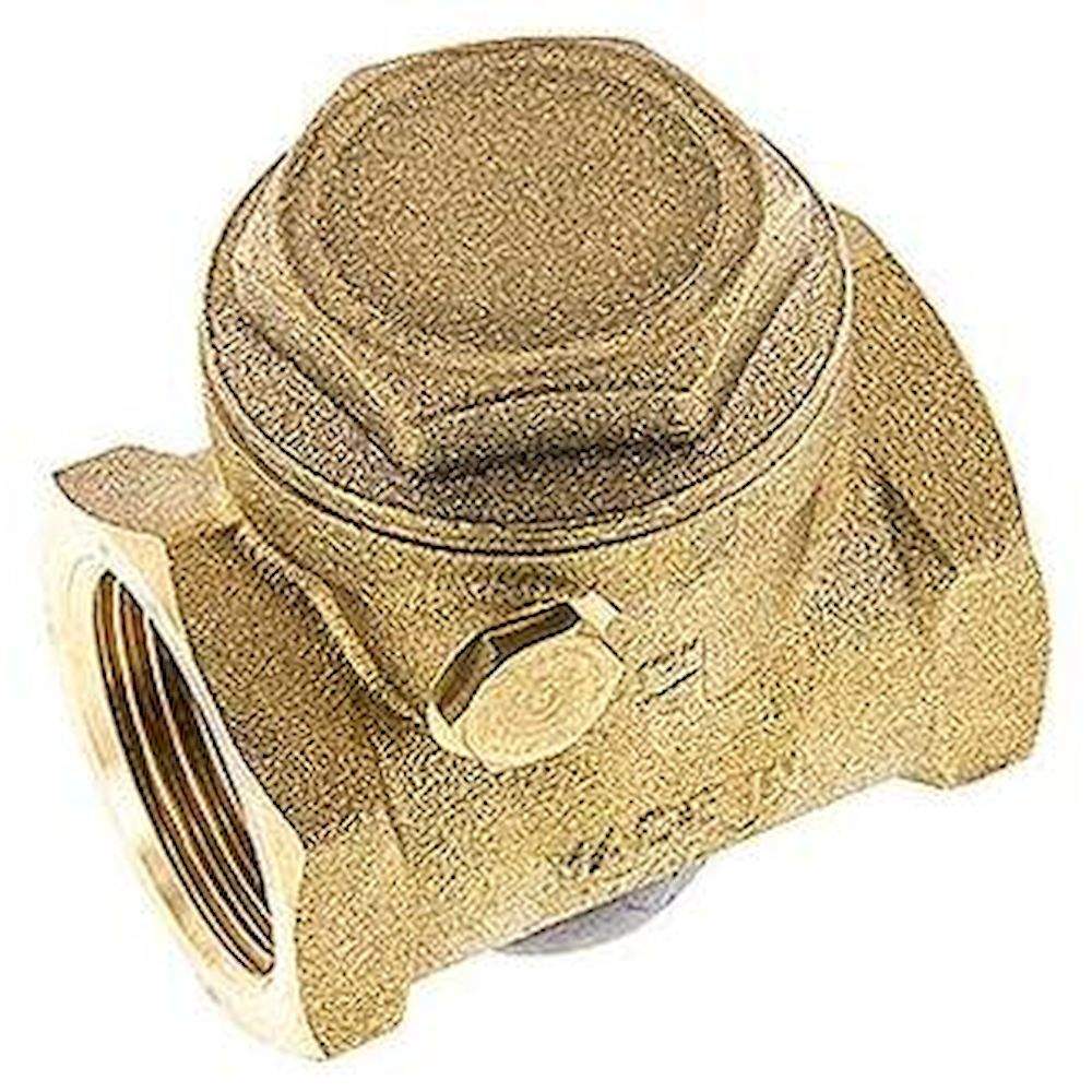 RUCK-10-SKB. Swing check valve G 1", PN 12, Brass, soft sealing