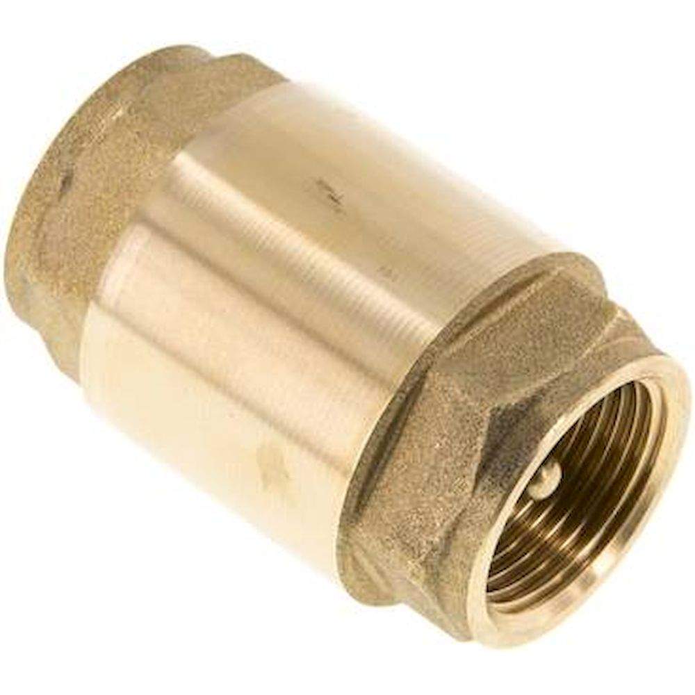 RUCK-10-VU. Check valve (vacuum), G 1" / -0,95 to 25 bar, brass