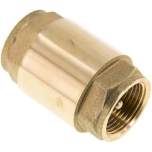 RUCK 10 VU. Rückschlagventil (Vakuum), G 1", -0,95 bis 25 bar, Messing