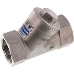 RUCK-112-SS-ES. Y-socket check valve, G 1-1/2", PN 40, stainless steel