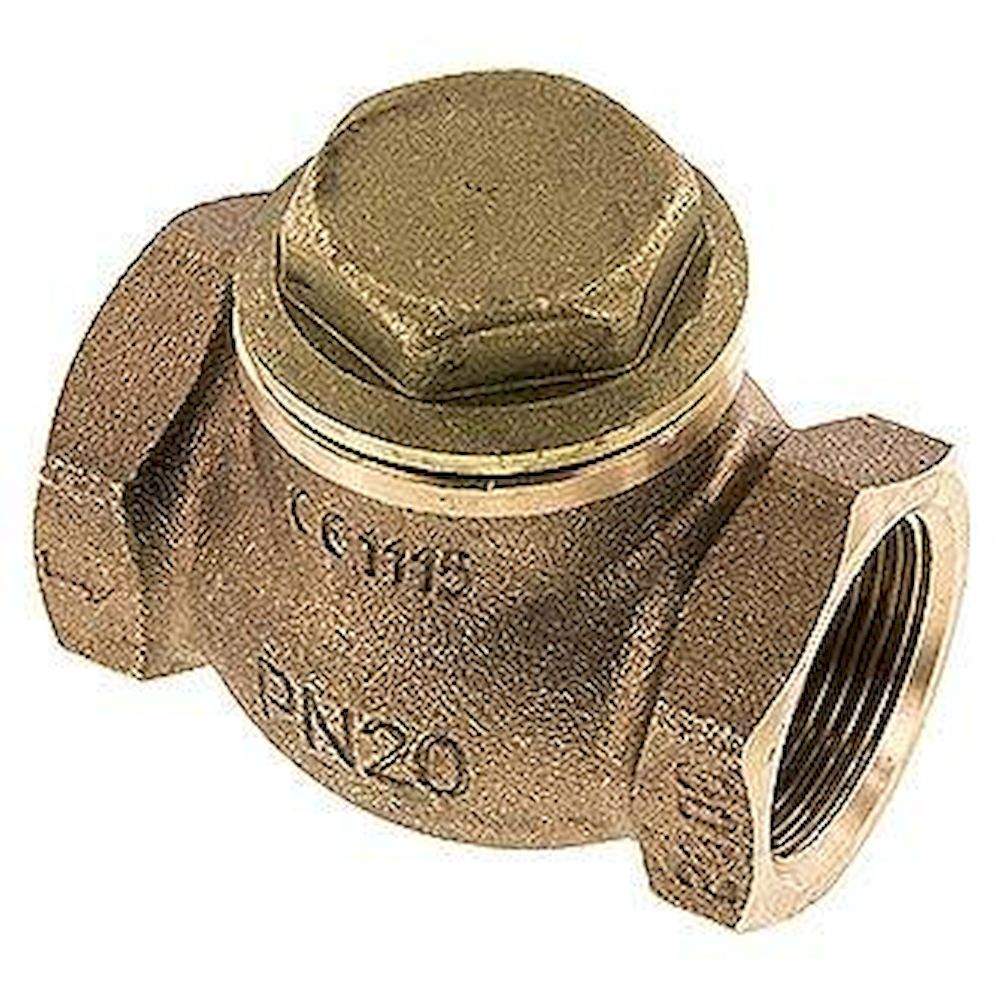 RUCK-114-S. check valves (heavy), G 1-1/4", PN 20, red bronze