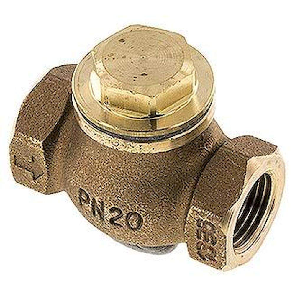 RUCK-12-S. check valves (heavy), G 1/2", PN 20, red bronze