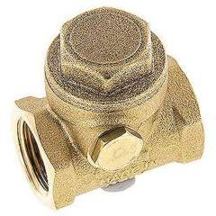 RUCK-12-SKB. Swing check valve G 1/2", PN 12, Brass, soft sealing