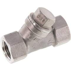 RUCK-12-SS-ES. Y-socket check valve, G 1/2", PN 40, stainless steel