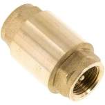 RUCK 12 VU. Rückschlagventil (Vakuum), G 1/2", -0,95 bis 25 bar, Messing