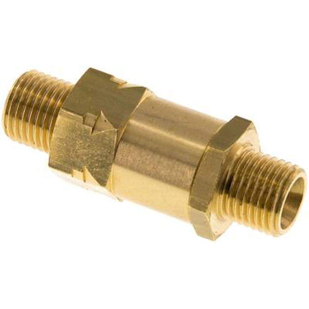 RUCK-14-A. Check valve (brass)G 1/4" (AG), PN 40