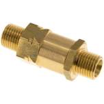 RUCK-14-A. Check valve (brass)G 1/4" (AG), PN 40