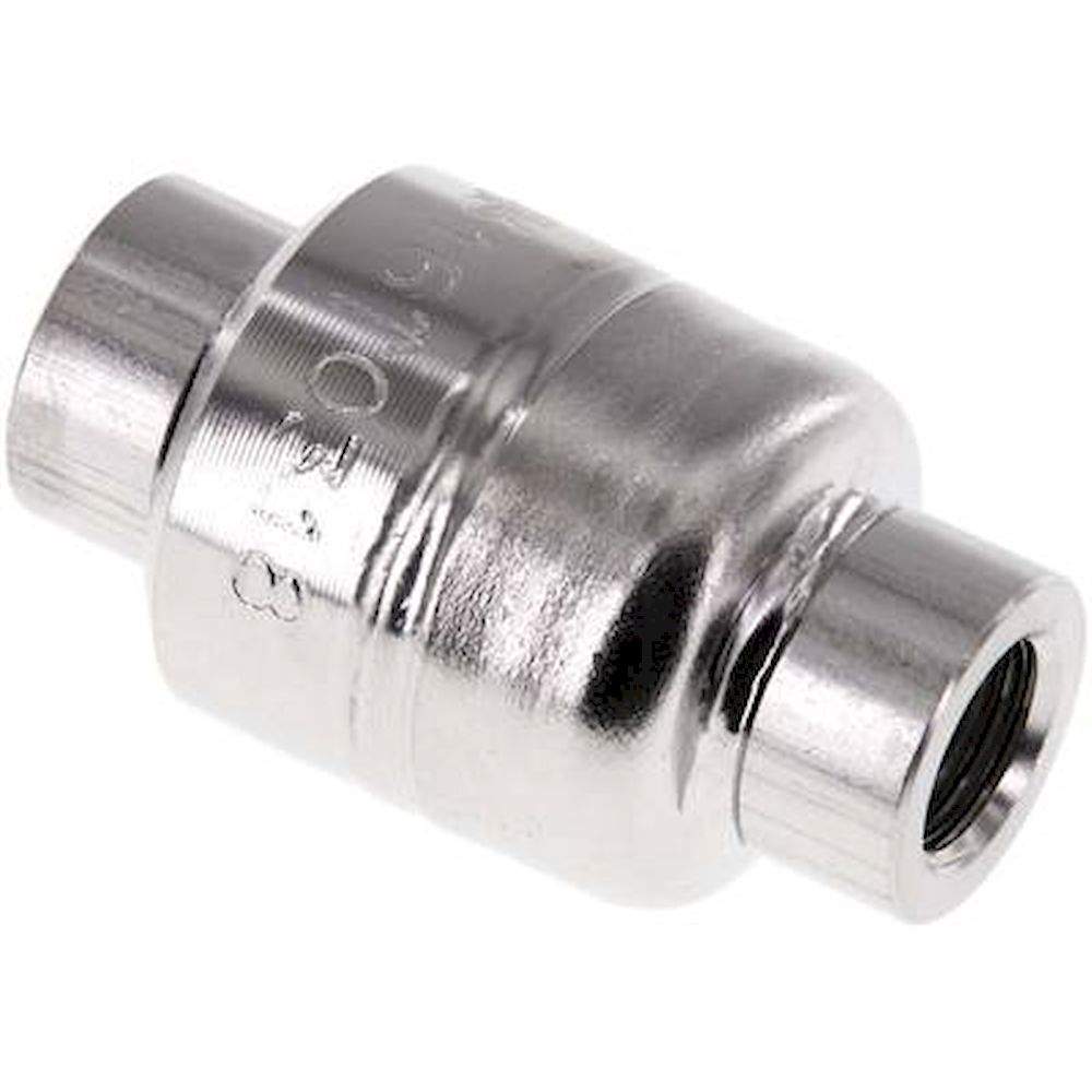 RUCK 14 ES 4A. Rückschlagventil (leicht), G 1/4", PN 16, 1.4401