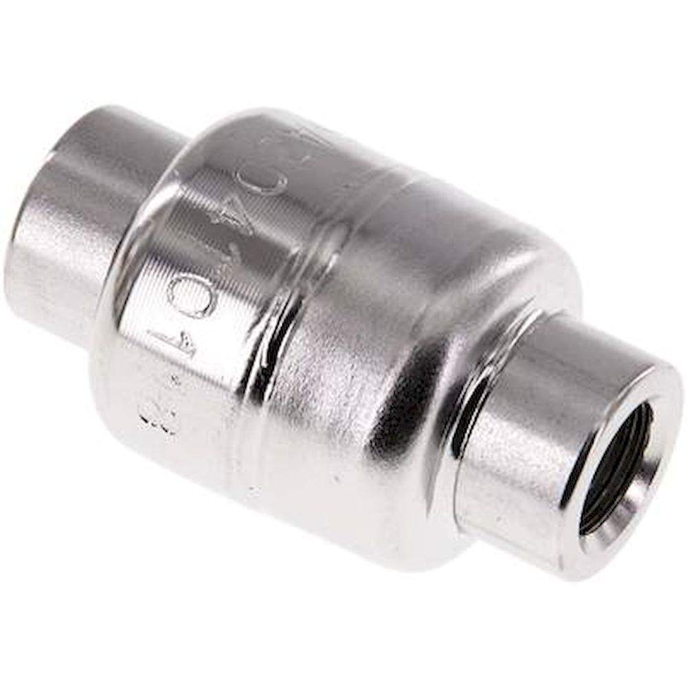 RUCK-14-ES. check valves (light), G 1/4", PN 16, 1.4301