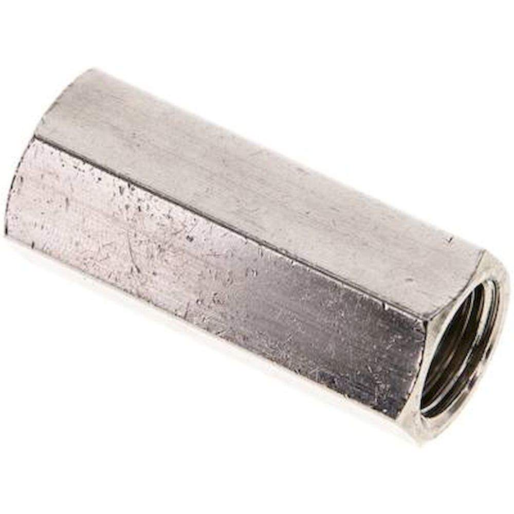 RUCK-14-MSV-V. Check valve, G 1/4", PN 10, nickel-plated brass