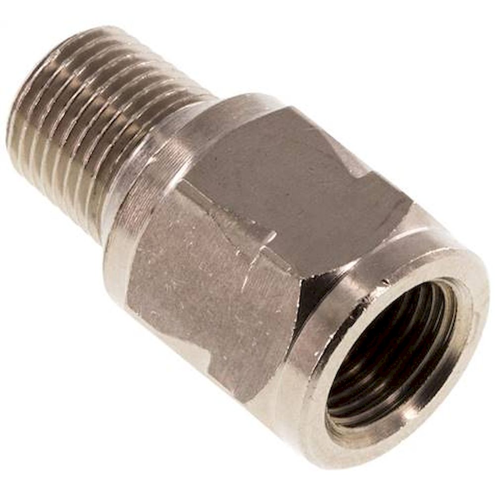 RUCK-18-IA-OF-MSV. Mini check valve R/Rp 1/8" (male thread / female thread), nickel-plated brass