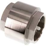 RUCK 20 MSV E. Rückschlagventil (leicht), G 2", PN 10, Messing vernickelt