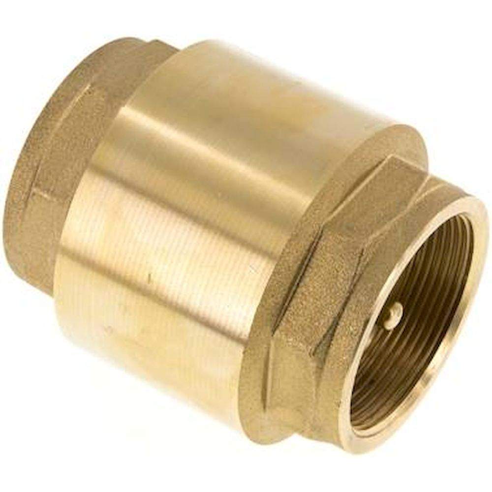 RUCK-20-VU. Check valve (vacuum), G 2" / -0,95 to 18 bar, brass