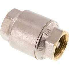 RUCK-34-MSV. Check valve, G 3/4", PN 20, nickel-plated brass