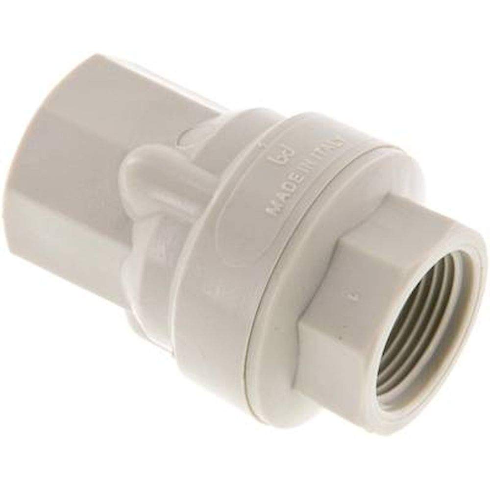 RUCK-34-PP. check valves (light), G 3/4", PN 6, polypropylene