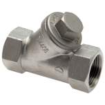 RUCK-20-SS-ES. Y-socket check valve, G 2", PN 40, stainless steel
