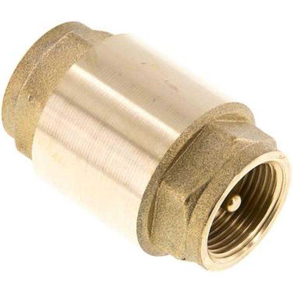 RUCK-34-VU. Check valve (vacuum), G 3/4" / -0,95 to 25 bar, brass