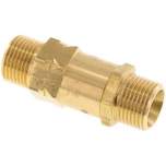 RUCK 38 A. Rückschlagventil (Messing) G 3/8" (AG), PN 40